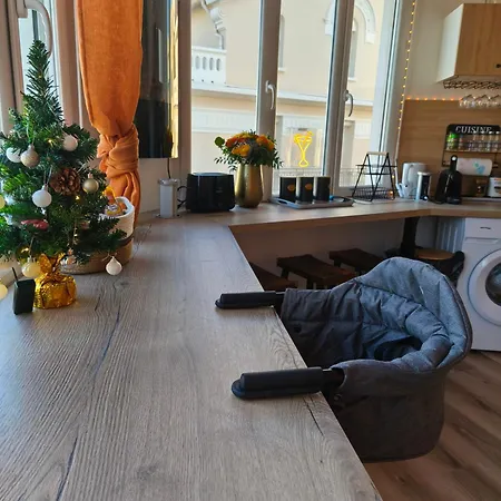 Le Cosy Centre, Fully Air Conditioned , 2 Rooms, 2 Bathrooms, Free Wifi, Free Parking, Lift, Apartment Perpignan
