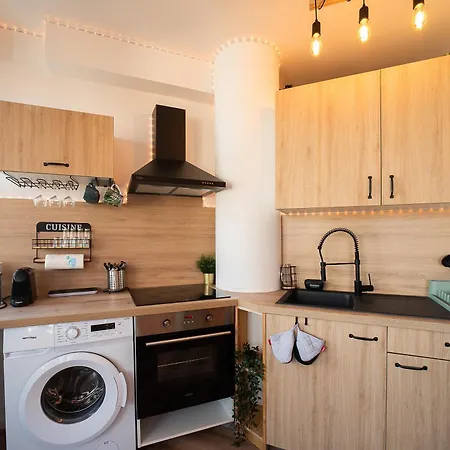 Le Cosy Centre, 2 Rooms, 2 Bathrooms, Free Wifi, Free Parking, Lift, Central, Renovated, Spacious Perpignan