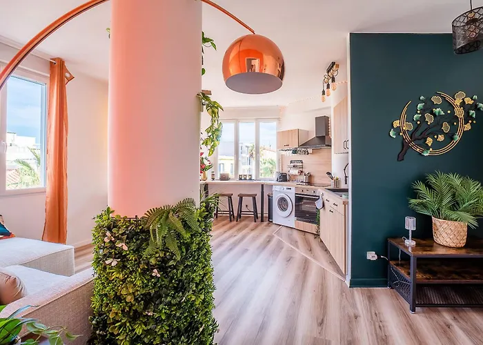 Apartman Le Cosy Centre, 2 Rooms, 2 Bathrooms, Free Wifi, Free Parking, Lift, Central, Renovated, Spacious Perpignan