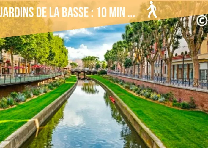 Le Cosy Centre, 2 Rooms, 2 Bathrooms, Free Wifi, Free Parking, Lift, Central, Renovated, Spacious Apartment Perpignan