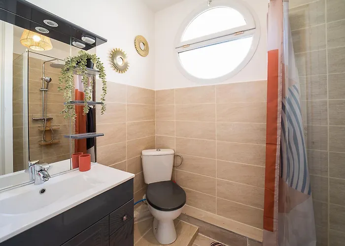 Le Cosy Centre, 2 Rooms, 2 Bathrooms, Free Wifi, Free Parking, Lift, Central, Renovated, Spacious * Perpignan