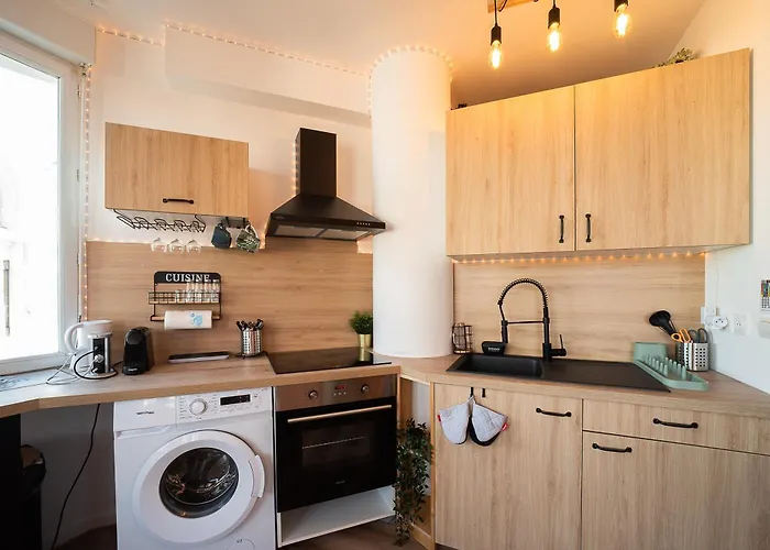 Le Cosy Centre, 2 Rooms, 2 Bathrooms, Free Wifi, Free Parking, Lift, Central, Renovated, Spacious Perpignan